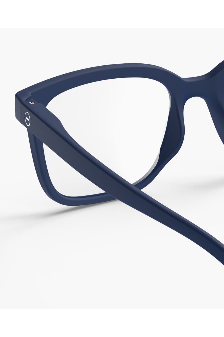 READING #L Navy Blue, Alternate, color, Navy Blue