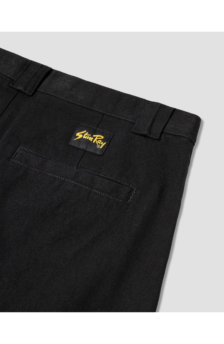 STAN RAY A Cotton Canvas Shorts, Alternate, color, Washed Black