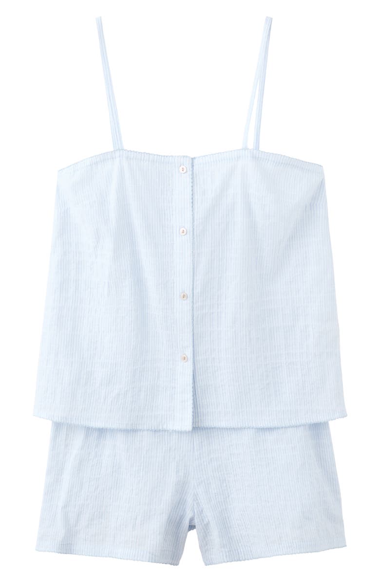 MANGO Short Pajamas, Main, color, Blue