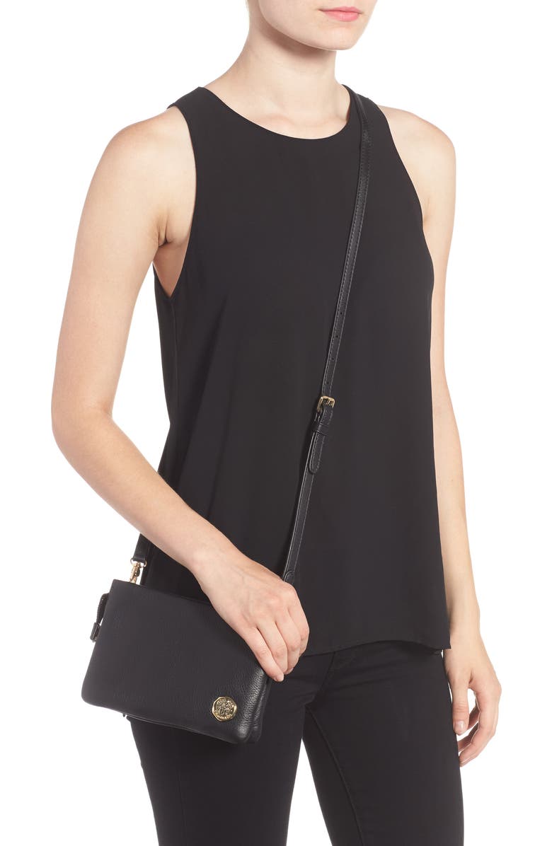 Vince Camuto 'Cami' Leather Crossbody Bag, Alternate, color,
