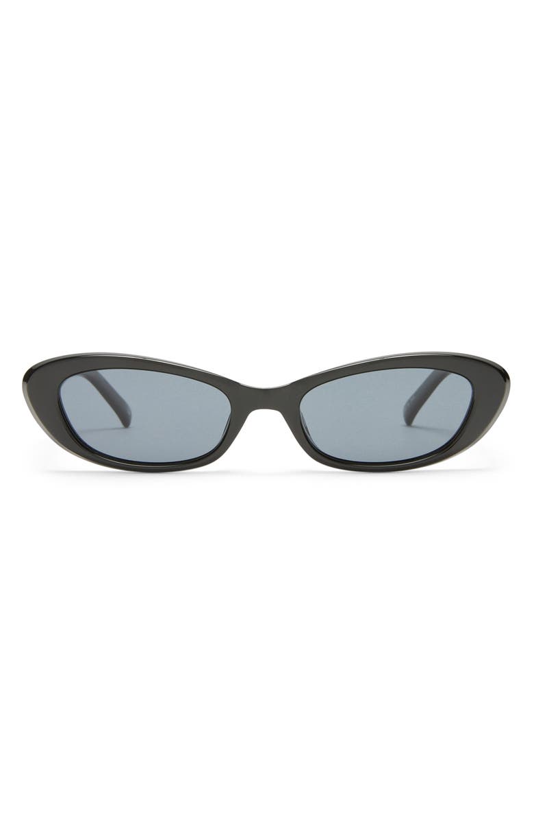 Le Specs The Whisperer 52mm Cat Eye Sunglasses, Main, color, Black/ Smoke Mono Pol