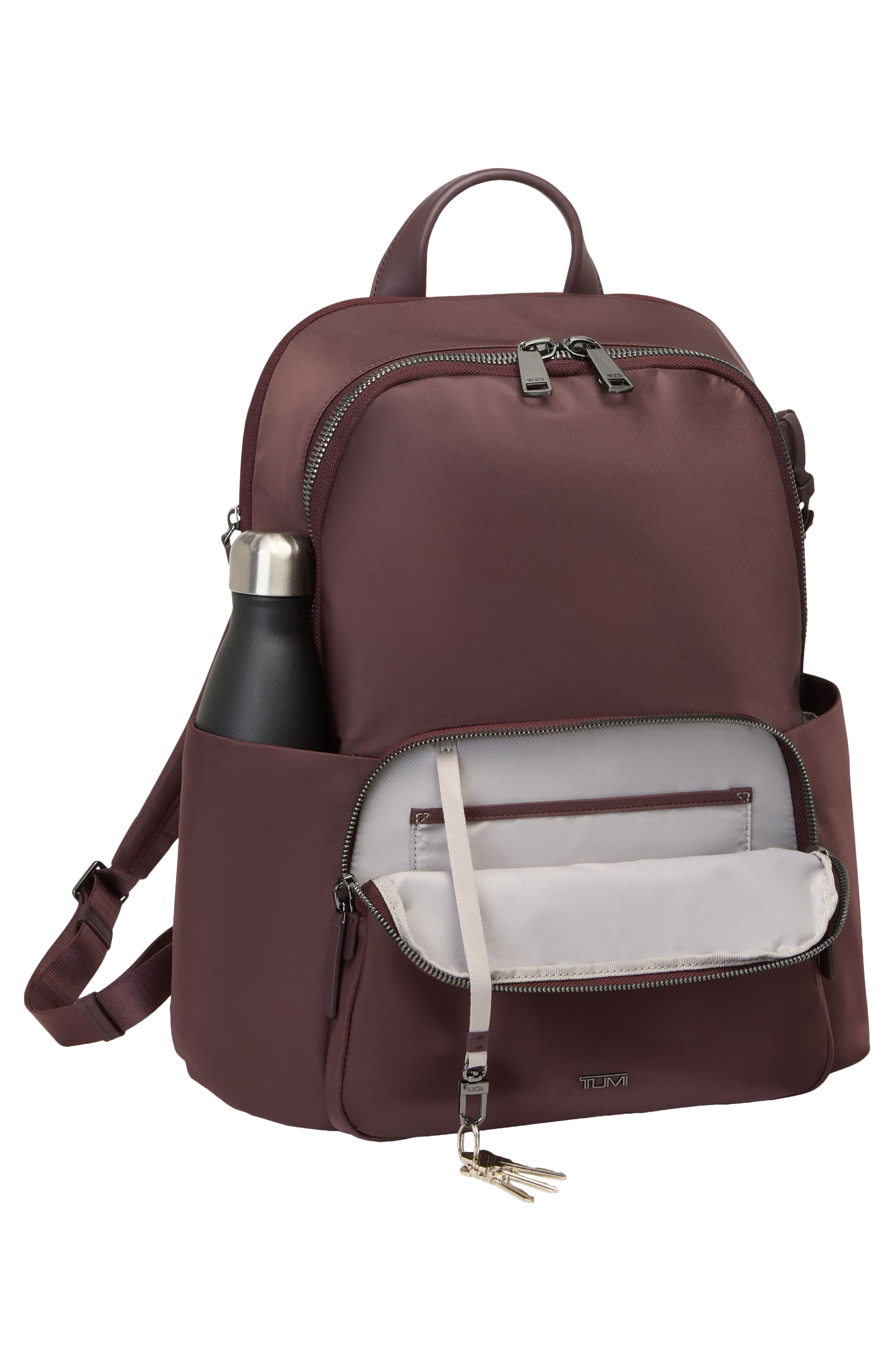 Rosie Nylon Backpack (Nordstrom Exclusive), Alternate, color, DEEP PLUM