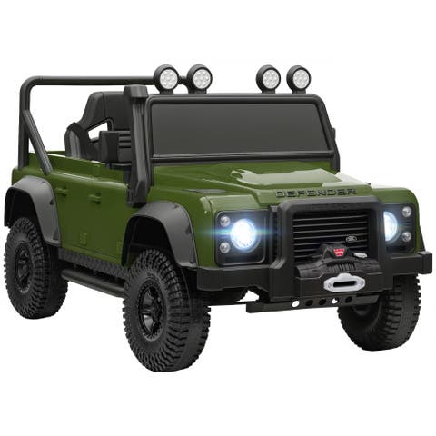 Land Rover Licensed Kids Electric Truck, Battery, Remote, Dual Motors, Suspension