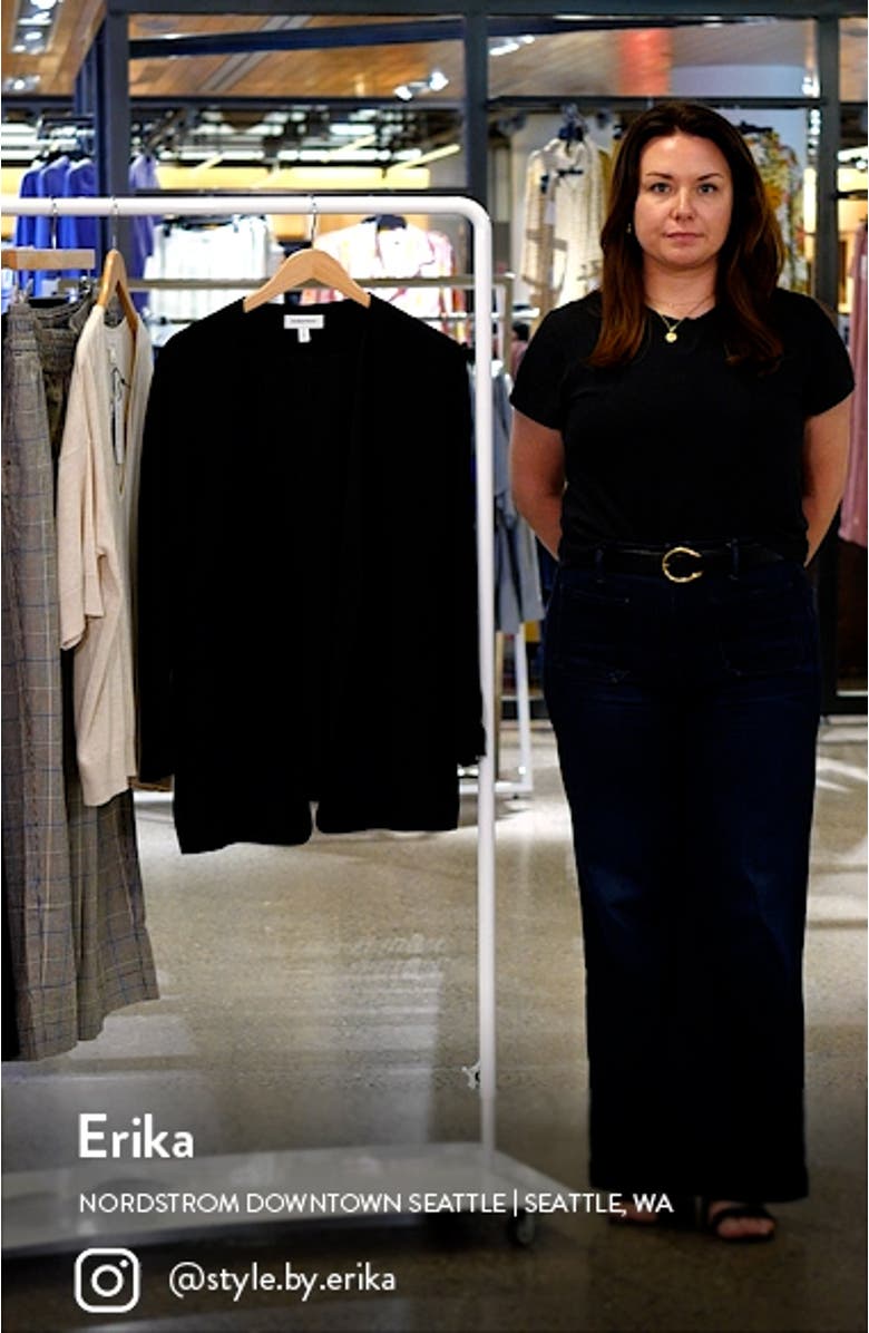 Open Front Collarless Blazer, sales video thumbnail