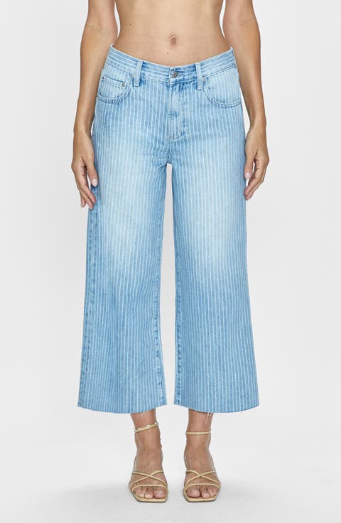 Jadyn Stripe Crop Jeans (Canopy Stripe)