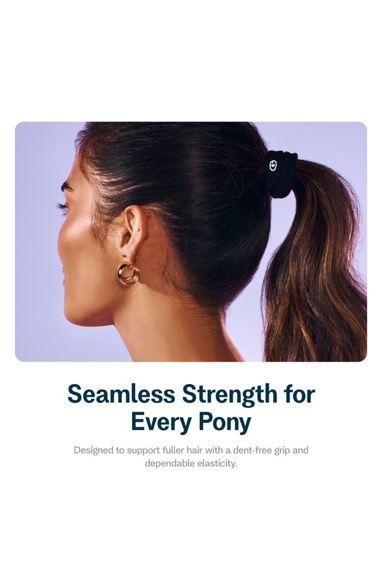 Gimme Beauty Thick Fit Hair Bands, Damage Free Hair Ties Made with Seamless Microfiber Elastics, Alternate, color, 