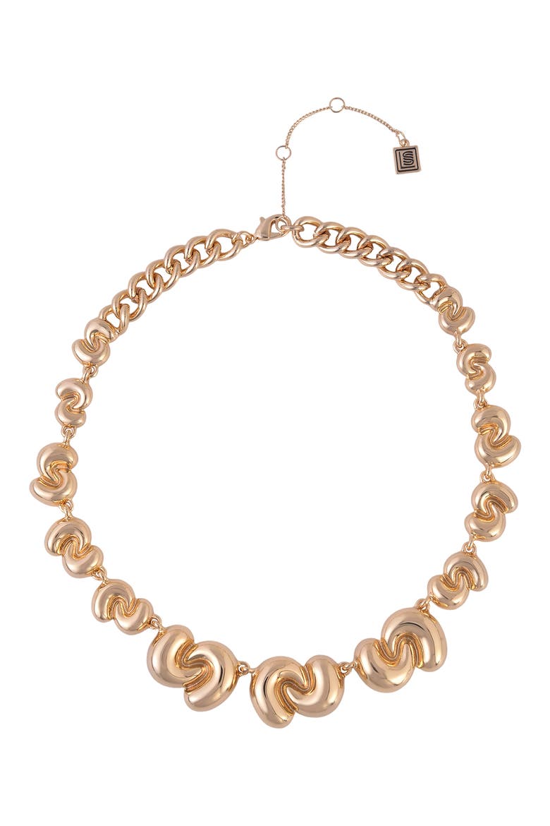 Twist Chain Necklace, Main, color, GOLD