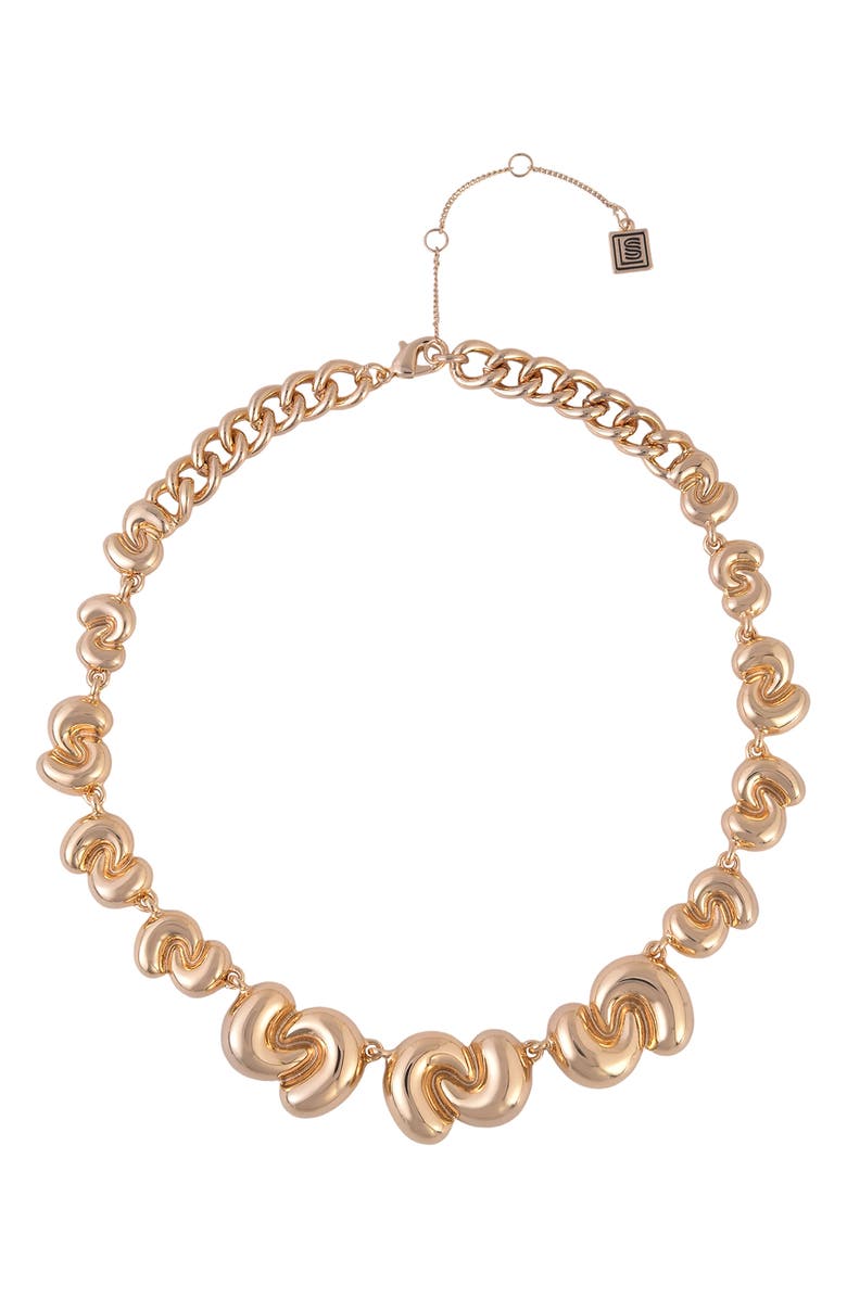 Laundry by Shelli Segal Twist Chain Necklace, Main, color, 