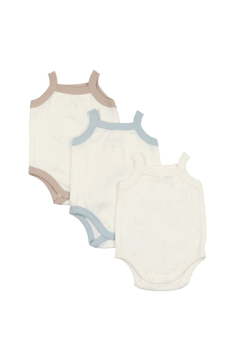 Mon Tresor Bebe Spaghetti Strap Modal Bodysuit, Main, color,