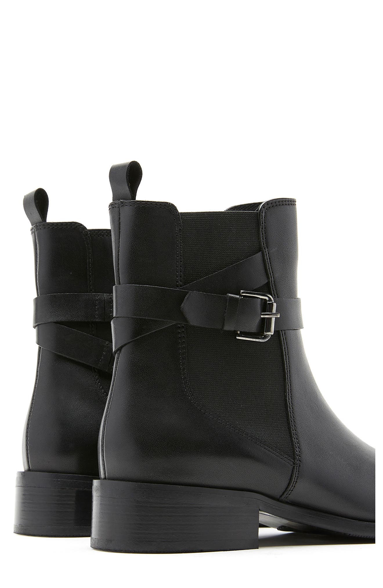 La Canadienne Aiden Waterproof Buckle Boot, Alternate, color, Black