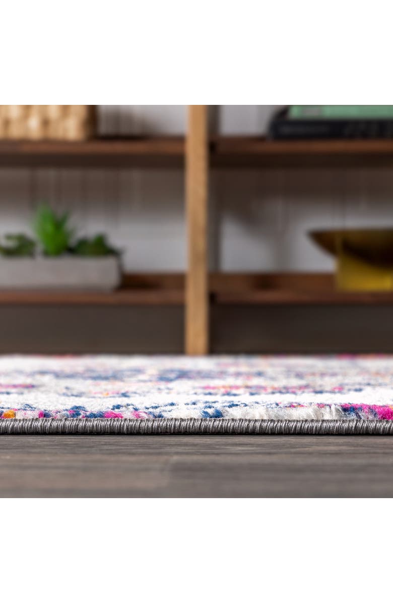 JONATHAN Y Bohemian FLAIR Boho Vintage Medallion Area Rug, Alternate, color, Multi