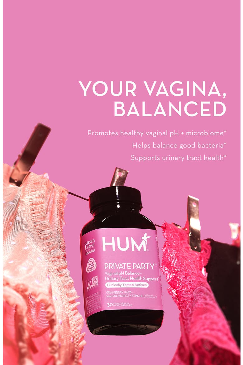 Private Party™ probiotic for vaginal health + urinary tract health Supplement, Alternate, color, NO COLOR