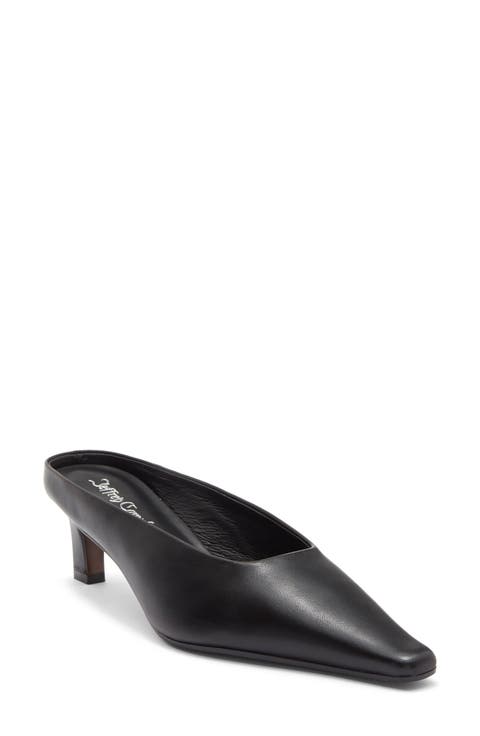 Murmur Leather Pointed Toe Mule