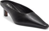 Jeffrey Campbell Murmur Leather Pointed Toe Mule