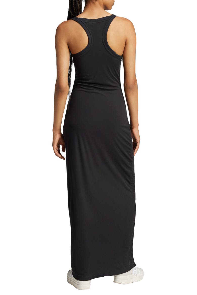 Essentials Racerback Maxi Dress, Alternate, color, BLACK