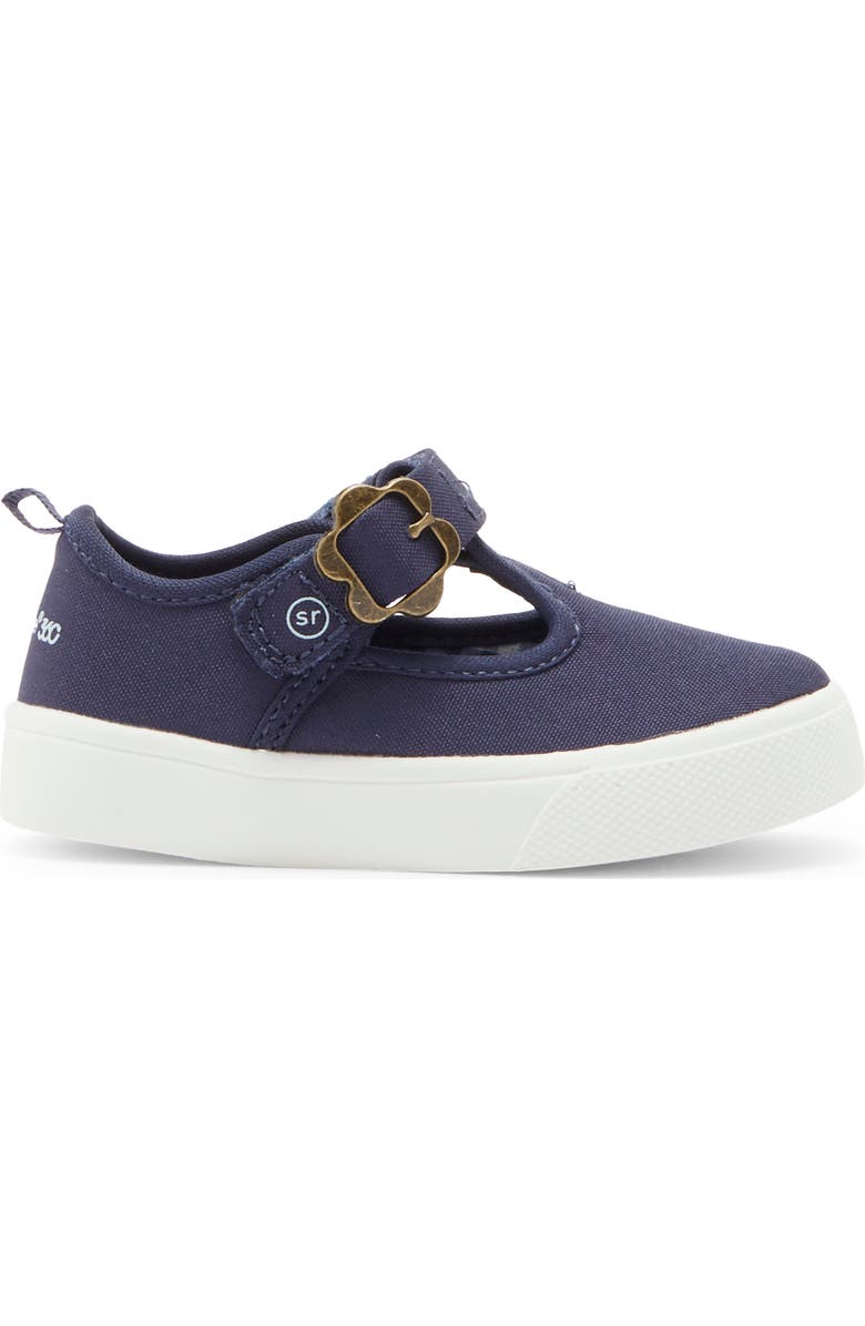 Stride Rite Kids' Gia Canvas Sneaker, Alternate, color, Navy