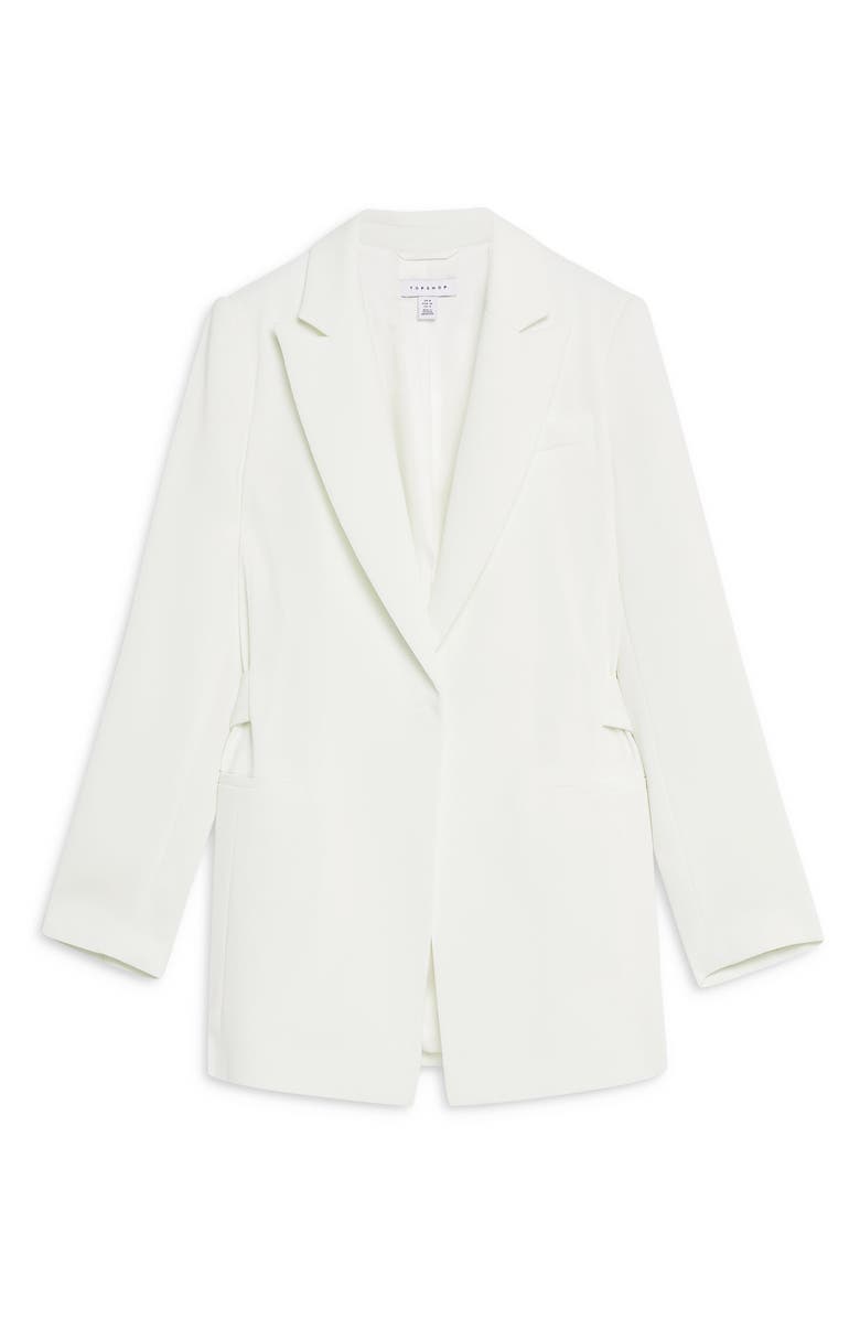 Topshop Suit Jacket, Alternate, color, 
