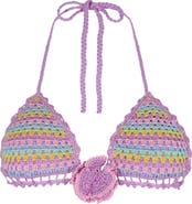 Capittana Beatriz Crochet Bikini Top