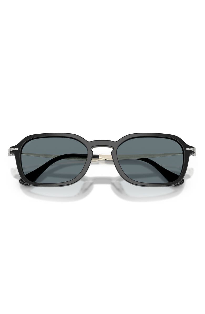 Persol 54mm Polarized Phantos Sunglasses, Alternate, color, Black / Polar Dark Grey