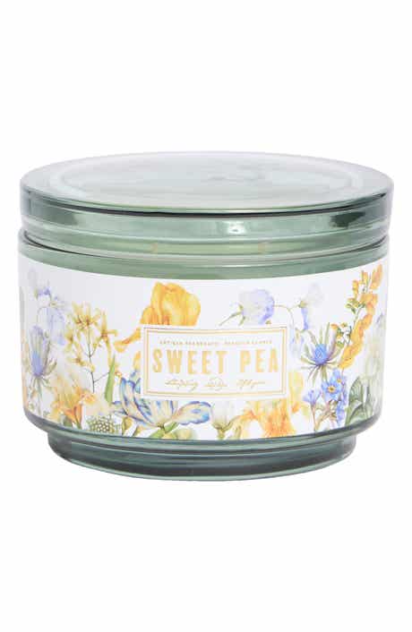 PORTOFINO CANDLES Sweet Pea 3-Wick Jar Candle
