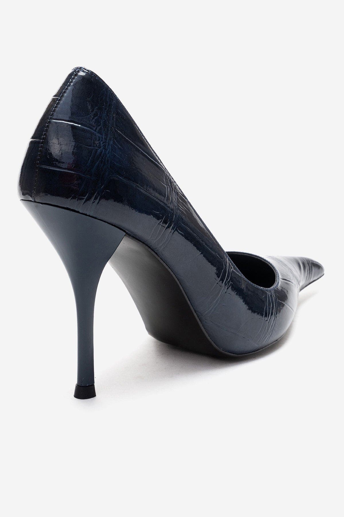 Luce Pointed Toe Stiletto Pump, Alternate, color, Navy Print