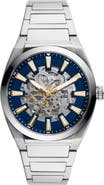 Fossil Everett Skeleton Bracelet Watch, 42mm