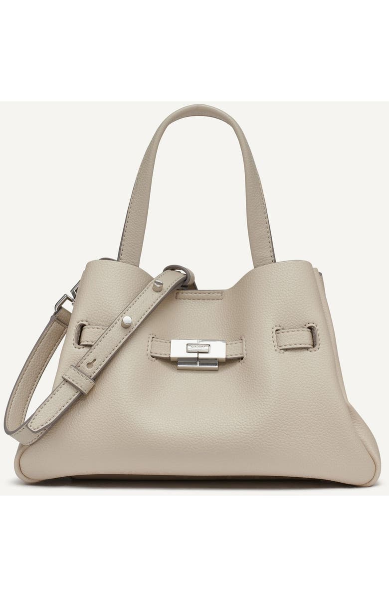 DKNY Bryar Small Satchel, Main, color, Light Taupe