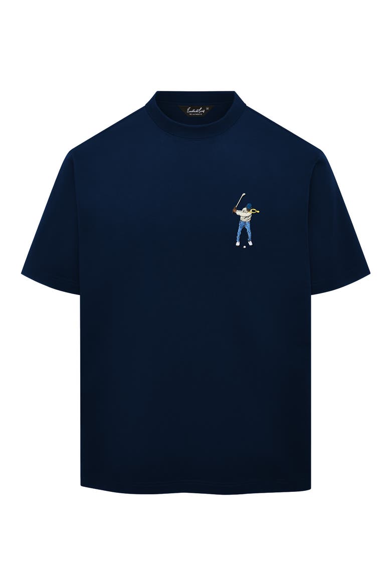 Core Swingman T-Shirt, Alternate, color, NAVY