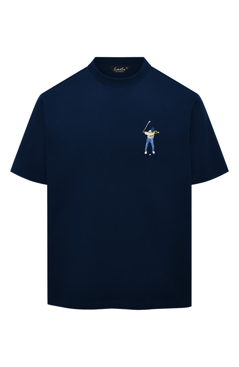 Eastside Golf Core Swingman T-Shirt, Main, color, Navy