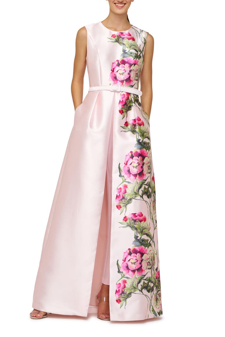 Finley Floral Walk-Through Jumpsuit, Alternate, color, BLUSH