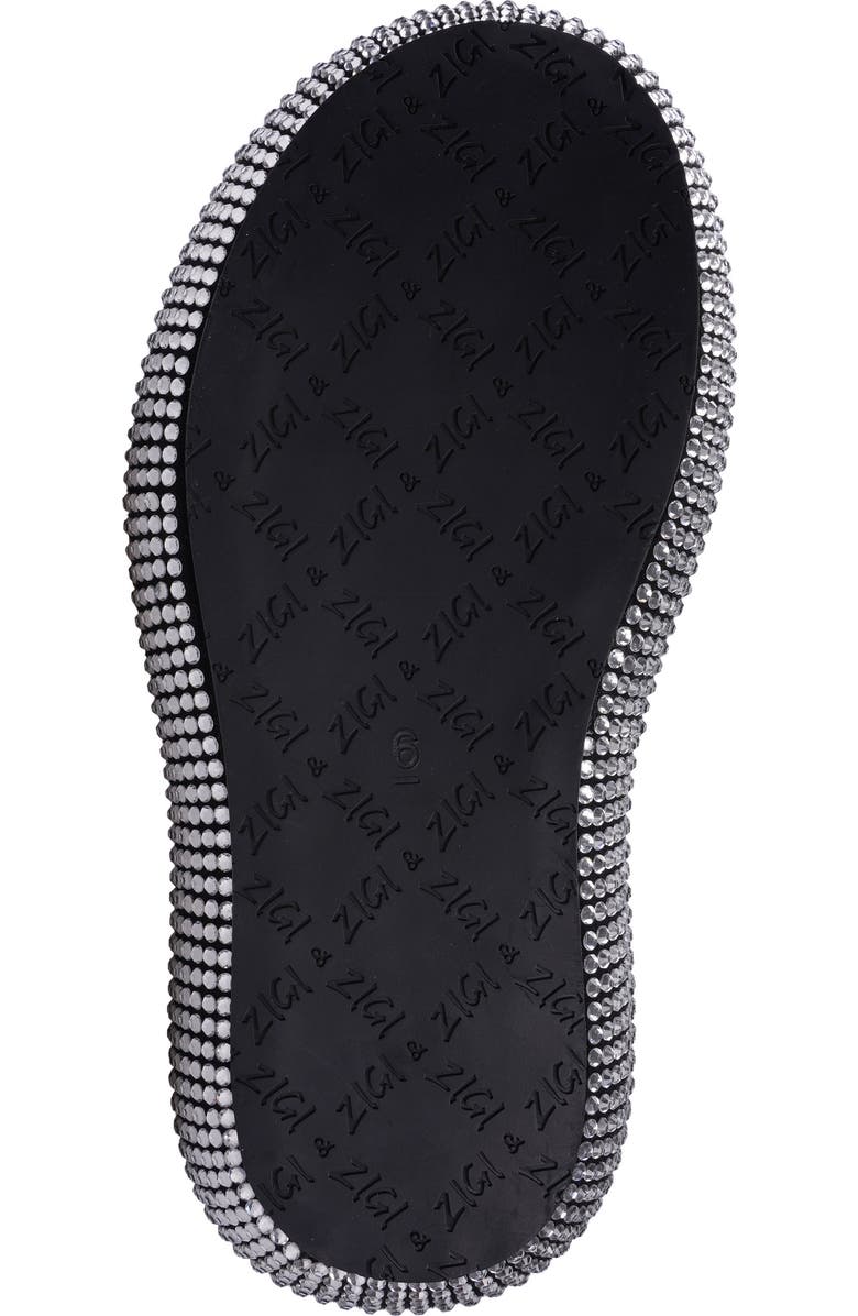 ZIGI Shappy Crystal Platform Slide Sandal, Alternate, color,