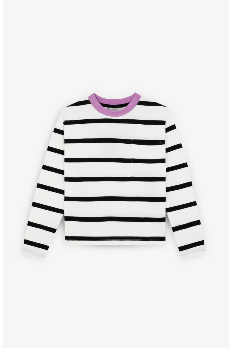 Nauticlstee Girls, Main, color, Blackstripes