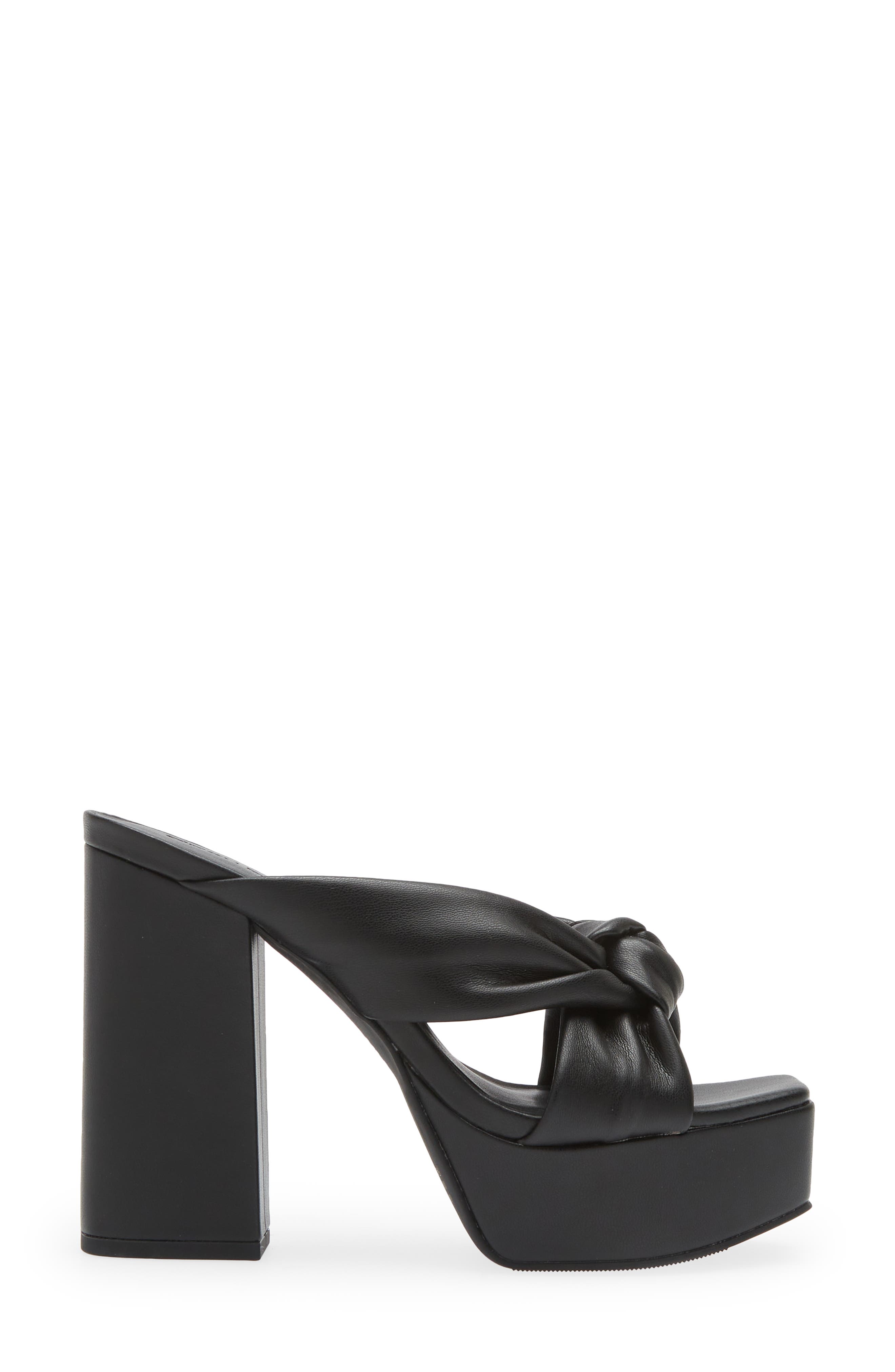 Open Edit Kaia Knot Platform Sandal, Alternate, color, 