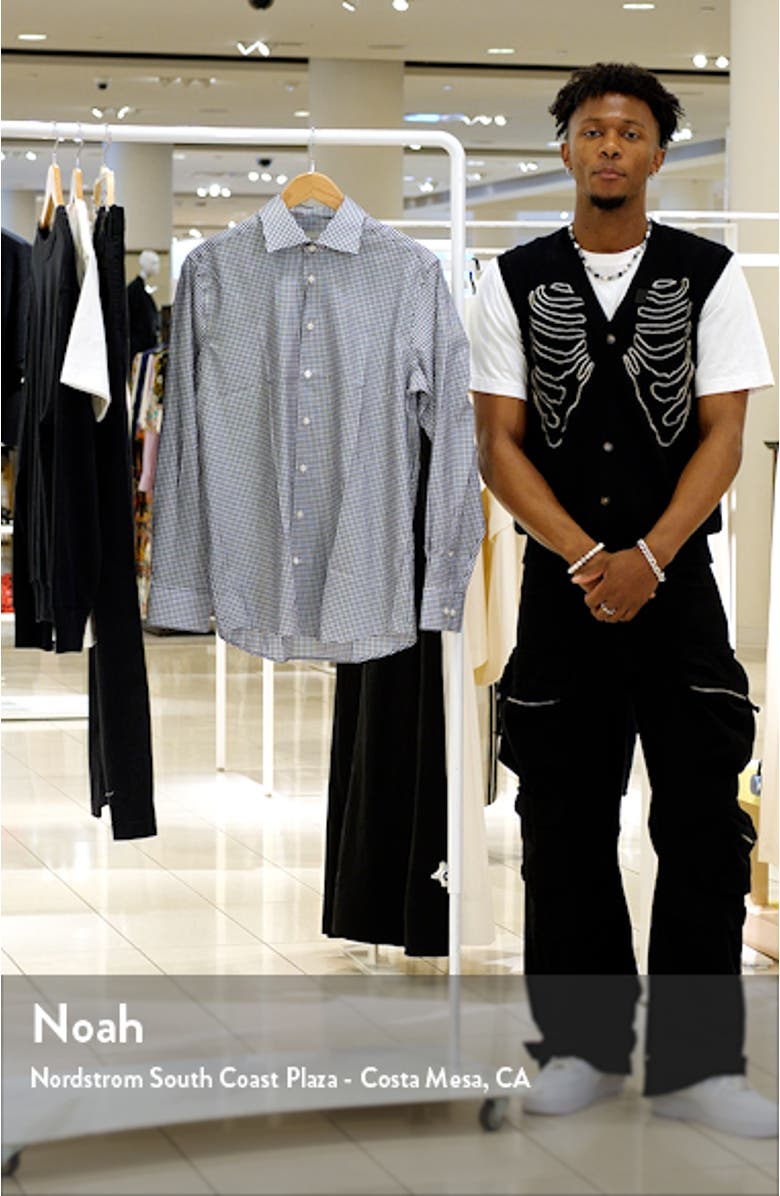 Royland Check Herringbone Dress Shirt, sales video thumbnail