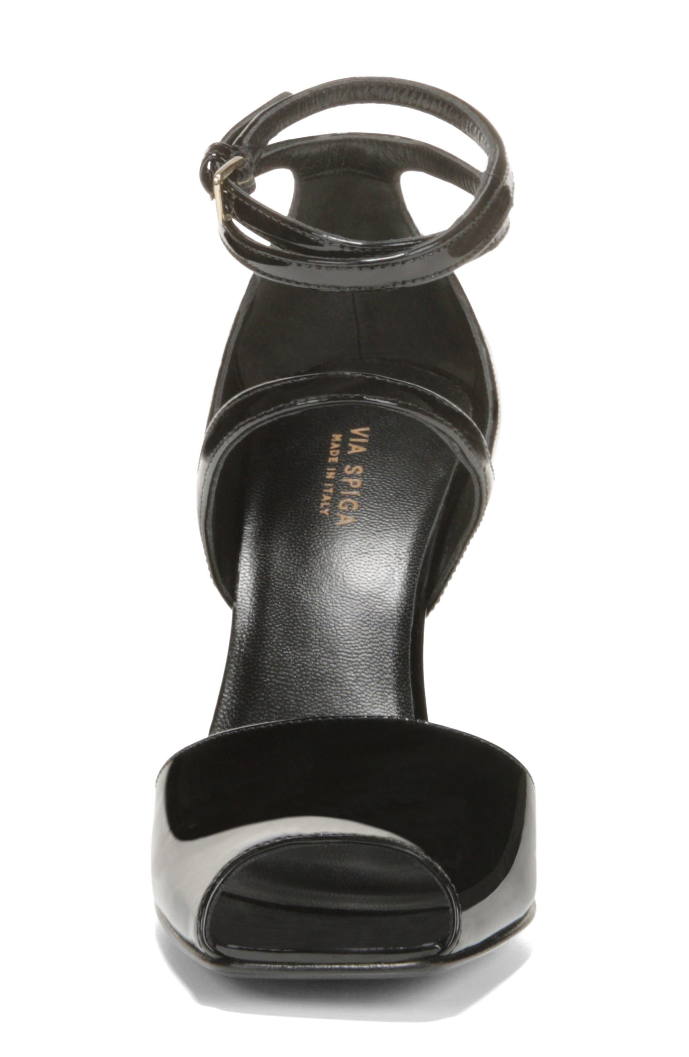 Honour Sandal, Alternate, color, BLACK