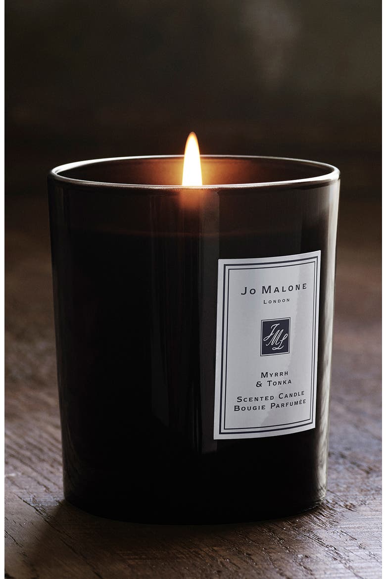 Myrrh & Tonka Scented Home Candle, Alternate, color, NO COLOR
