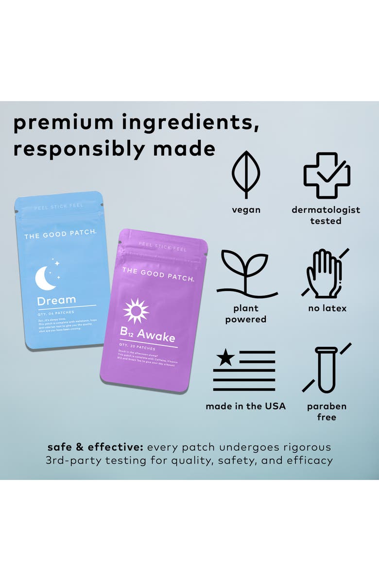 The Good Patch Rise and Shine Wellness Patch Set, Alternate, color, NO COLOR