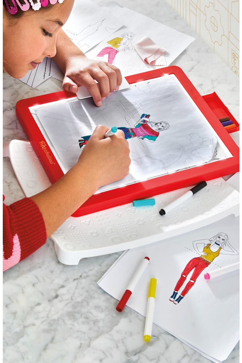 Fashion Designer LED Toy Set, Alternate, color, RED