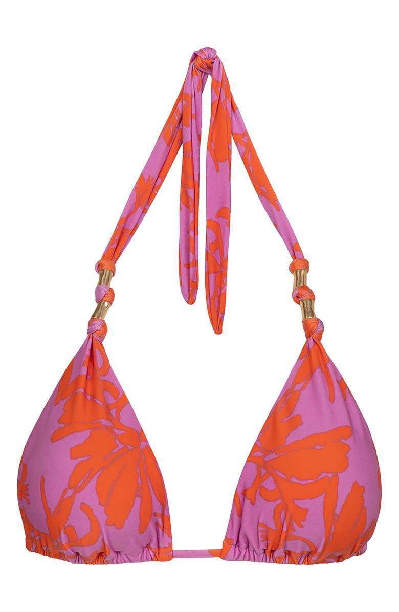 ViX Paula Hermanny Paula Triangle Bikini Top, Alternate, color, Multi