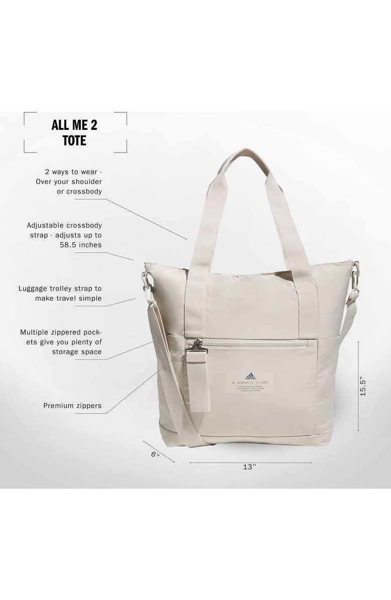 adidas All Me 2 Polyester Tote, Alternate, color,