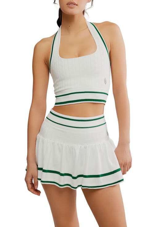 Advantage Halter Top & Miniskirt Set