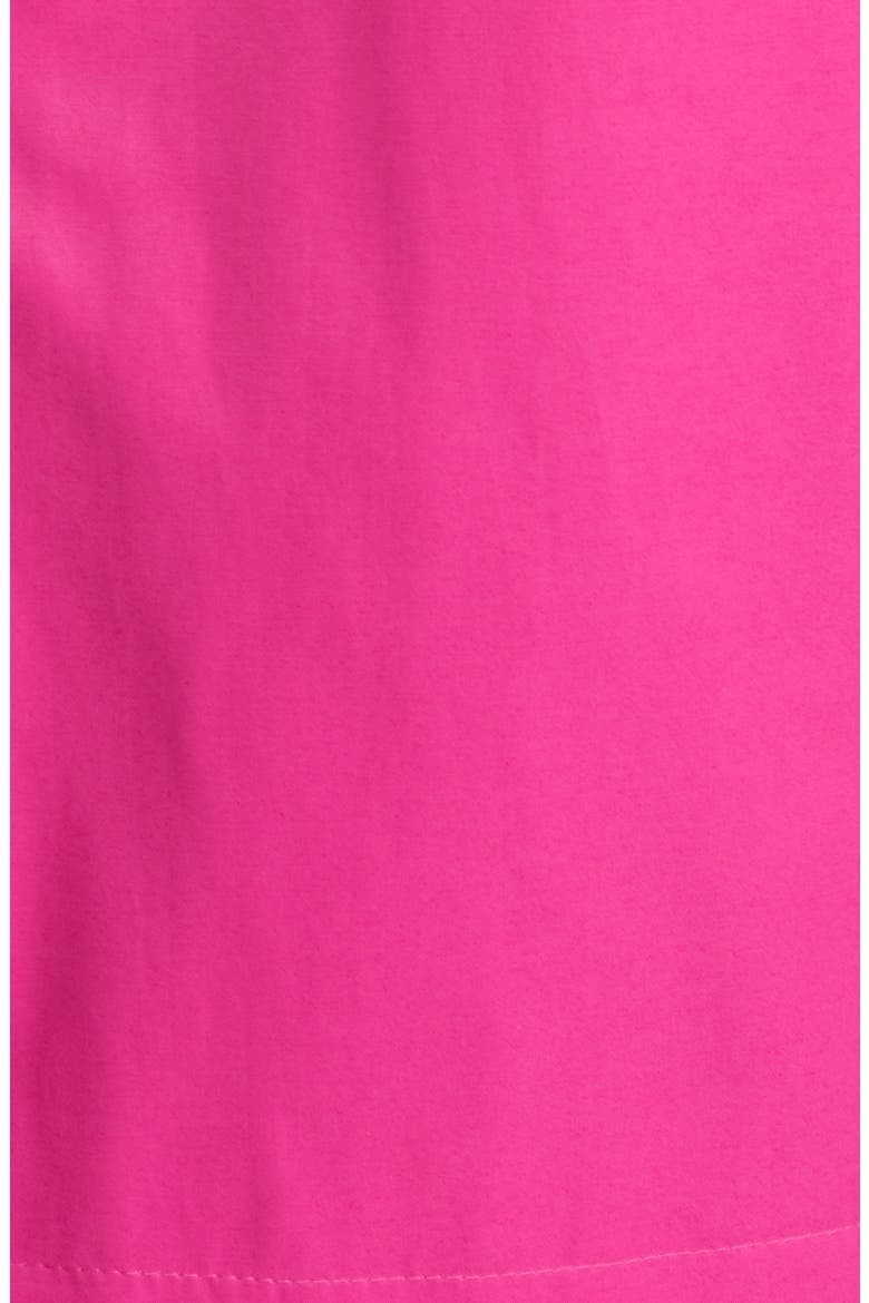Mac Water Repellent Cotton Blend Raincoat, Alternate, color, ULTRA FUCHSIA