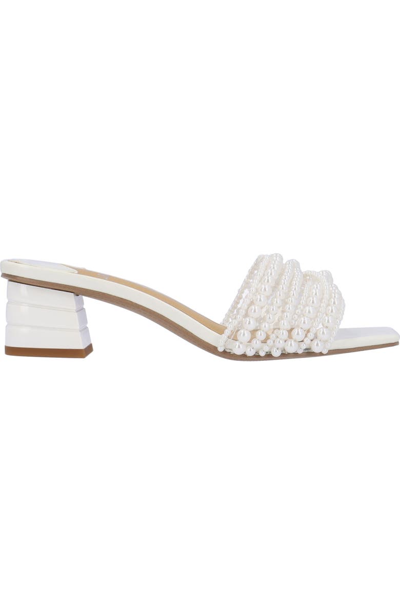 J. Reneé Purla Sandal, Alternate, color, Clear/ White