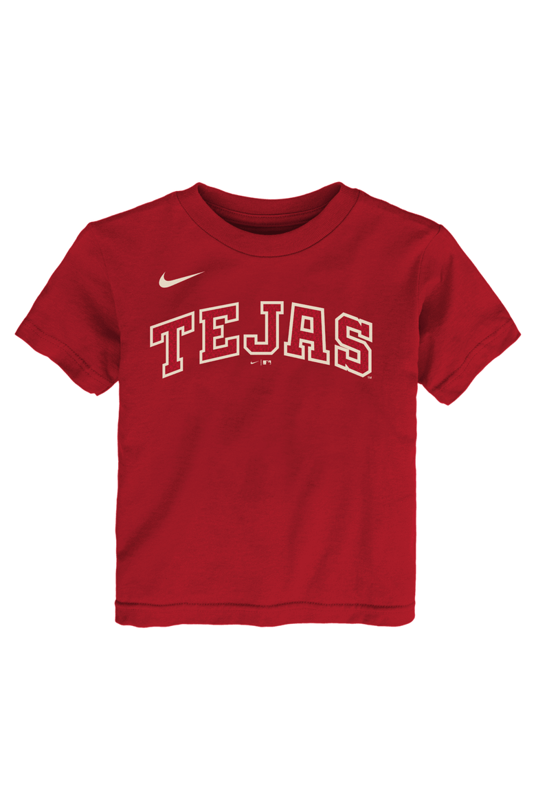 Toddler Nike Corey Seager Red Texas Rangers 2026 City Connect Name & Number T-Shirt, Alternate, color, Red