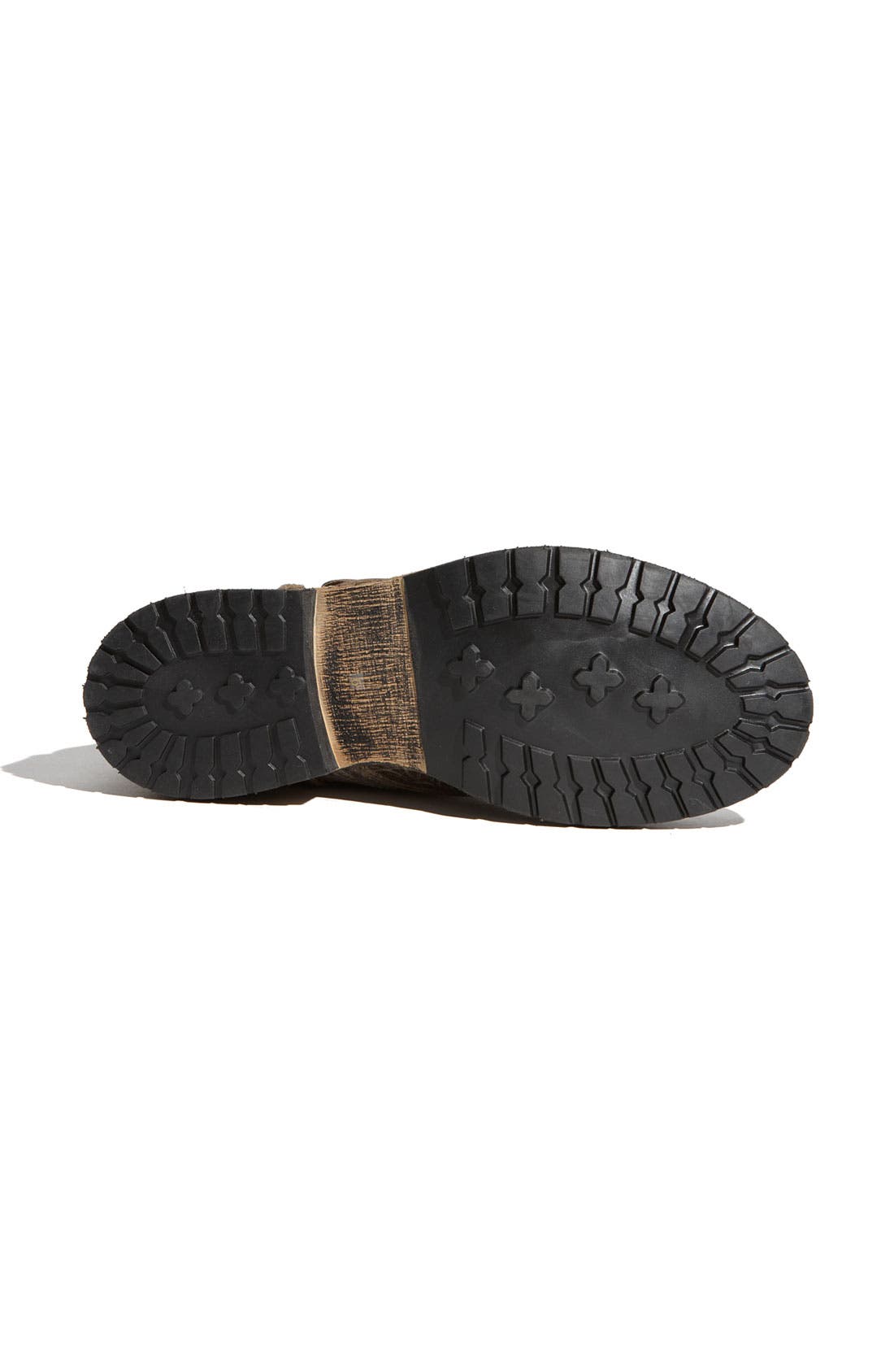 'Banddit Buckle' Boot, Alternate, color, STONE LEATHER
