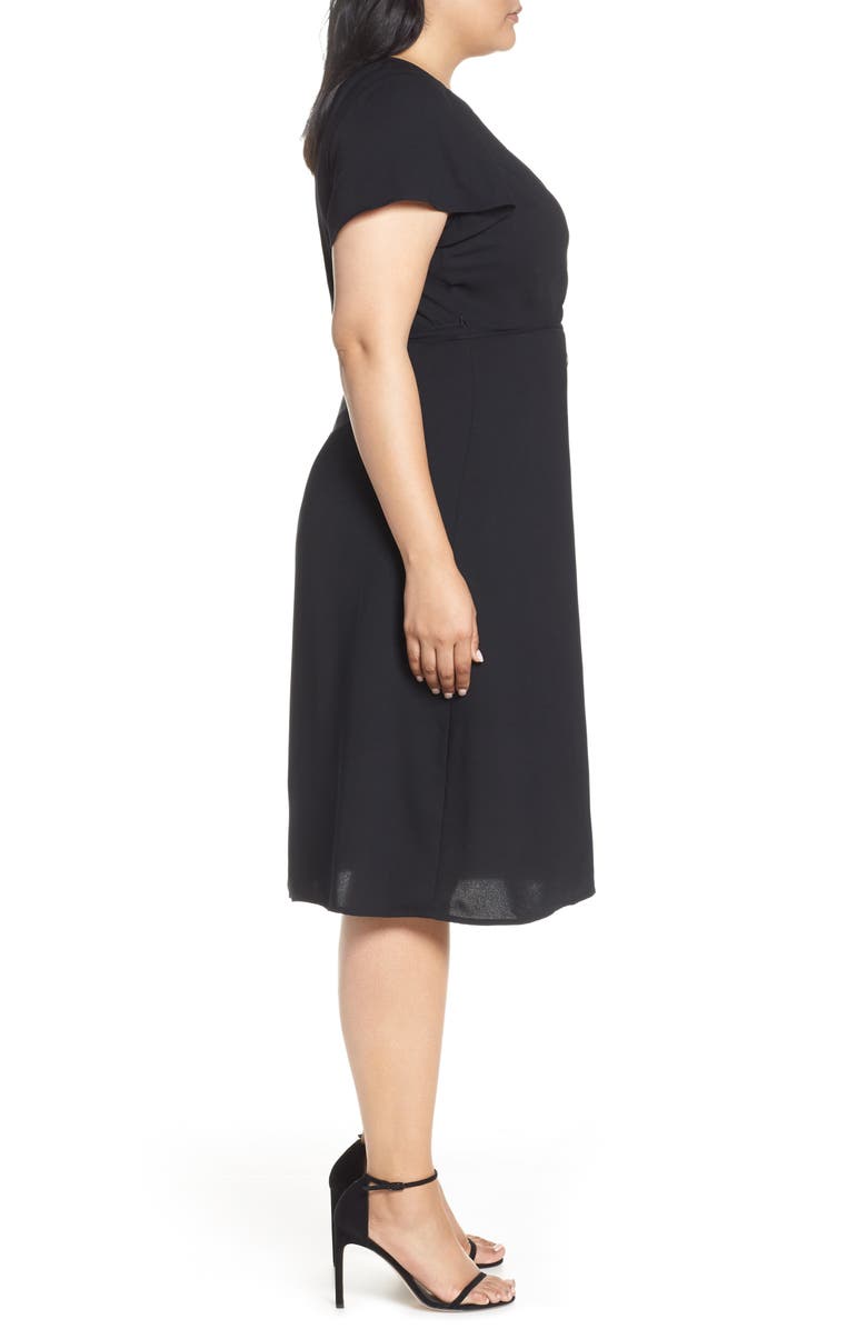 Leith Midi Wrap Dress, Alternate, color, 