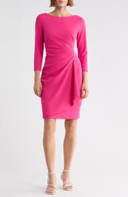 DKNY Ruched Body-Con Dress