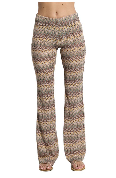 Desert Mirage High Waist Flare Beach Pants