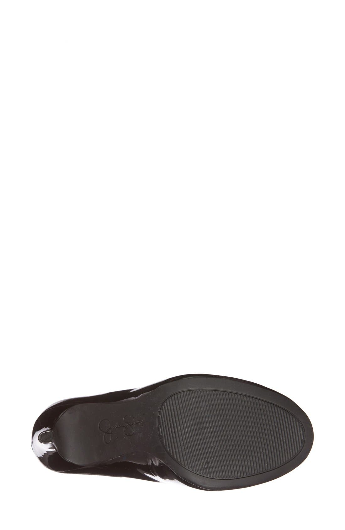 'Calie' Pump, Alternate, color, BLACK PATENT
