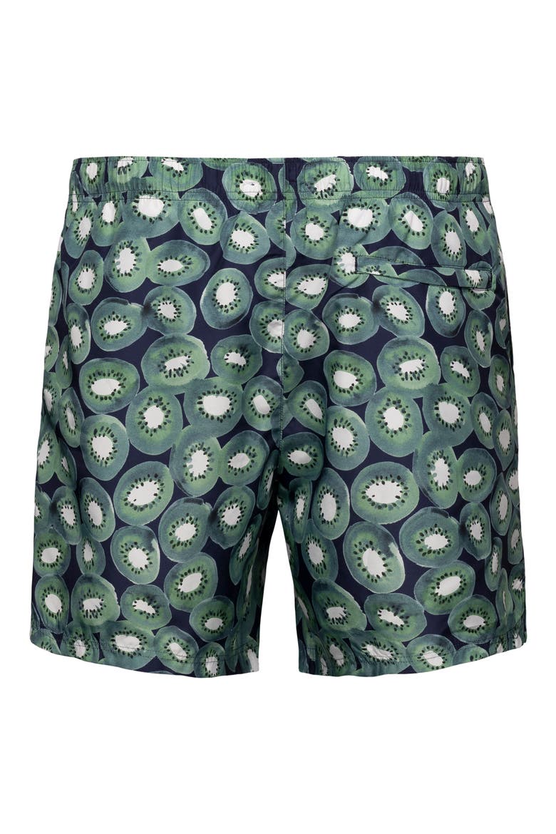 Kiwi Swim Trunks, Alternate, color, BLUE/ GREEN